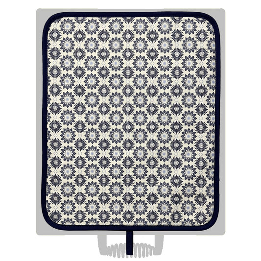 Crisp & Dene Blue Mosaic Everhot 100i/100+ Hob Cover (Small 38.5 cm)