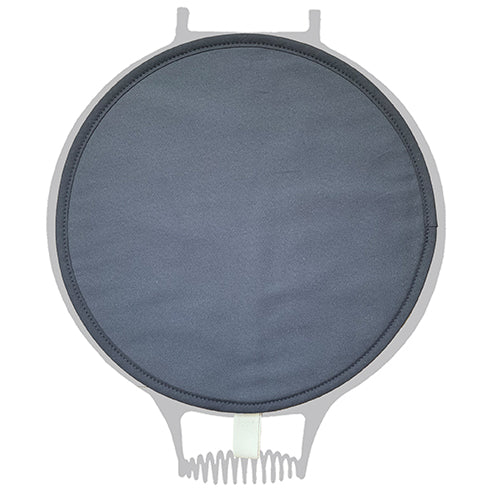Chef Pad - Aga - The Chef Pad Shop - Dark Grey Plain Chefs Pad for use with AGA range cooker