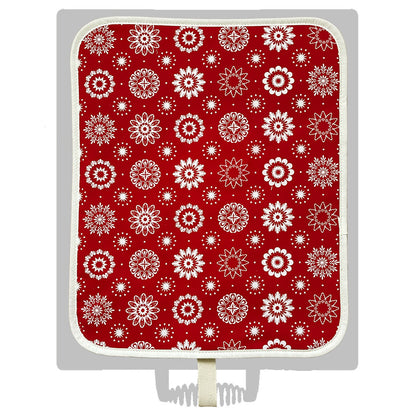 Chef Pad - Everhot - Crisp and Dene - Everhot Hob Cover (Small 38.5 cm) - Crisp & Dene - Christmas Snowflake